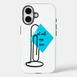Coque iPhone 16 Papier note adhésif