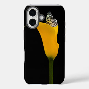 Coque iPhone 16 Papillon dans un lys
