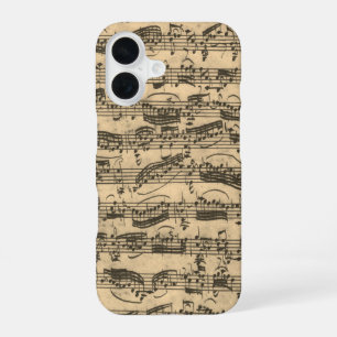 Coque iPhone 16 Partitions de JS Bach