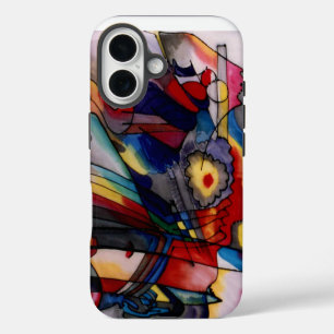 Coque iPhone 16 Peinture abstraite de Kandinsky 1913