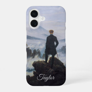 Coque iPhone 16 Personalized Wanderer – Caspar David Friedrich