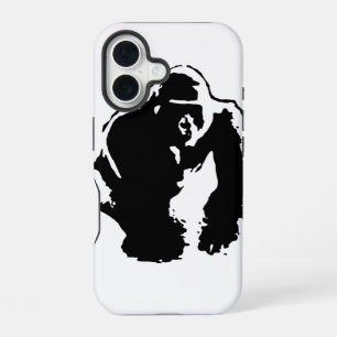 Coque iPhone 16 Pop Art Gorille