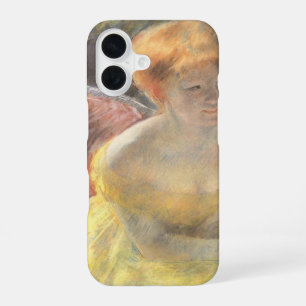 Coque iPhone 16 Portrait de Lydia au théâtre par Mary Cassatt
