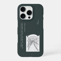 Coque iphone d'esquisse ton Leeds