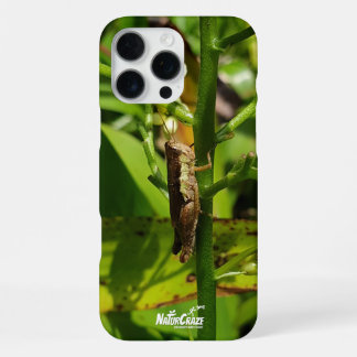 Coque iPhone 16 Pro Max NaturCraze Brown Grasshopper coque iphone
