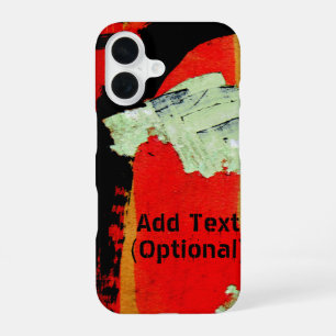 Coque iPhone 16 Publicité murale pelée