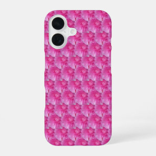 Coque iPhone 16 Renoncule Rose – Conception Florale Moderne