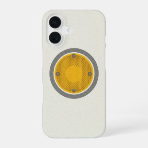 Coque iPhone 16 Rétro réflecteur de route