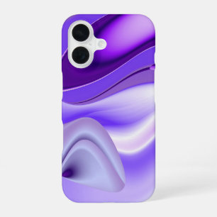 Coque iPhone 16 Rêves de Fleur Violette