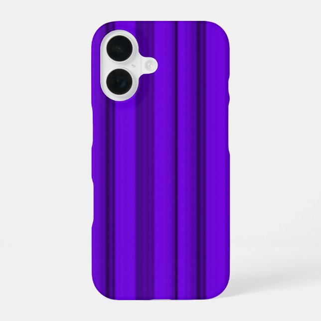Coque iPhone 16 Rideau Violet (Verso)