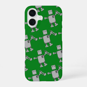Coque iPhone 16 Robot Trompette