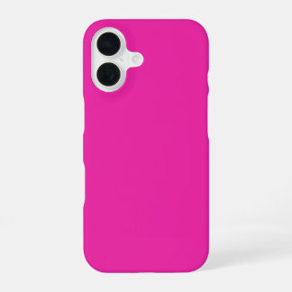 Coque iPhone 16 Rose chaud