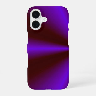 Coque iPhone 16 Rose Cramoisi Violet Arc-en-ciel