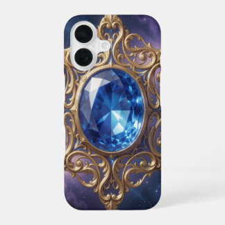 Coque iPhone 16 Saphir – la pierre de la vérité et de la sagesse