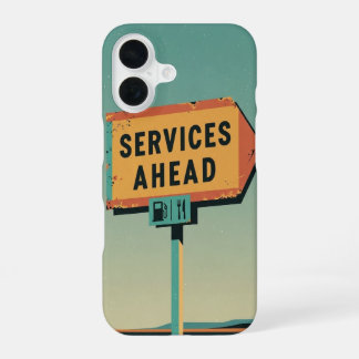 Coque iPhone 16 Services à l'approche