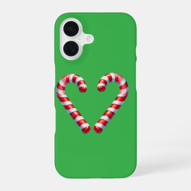 Coque iPhone 16 sucre de canne (Verso)