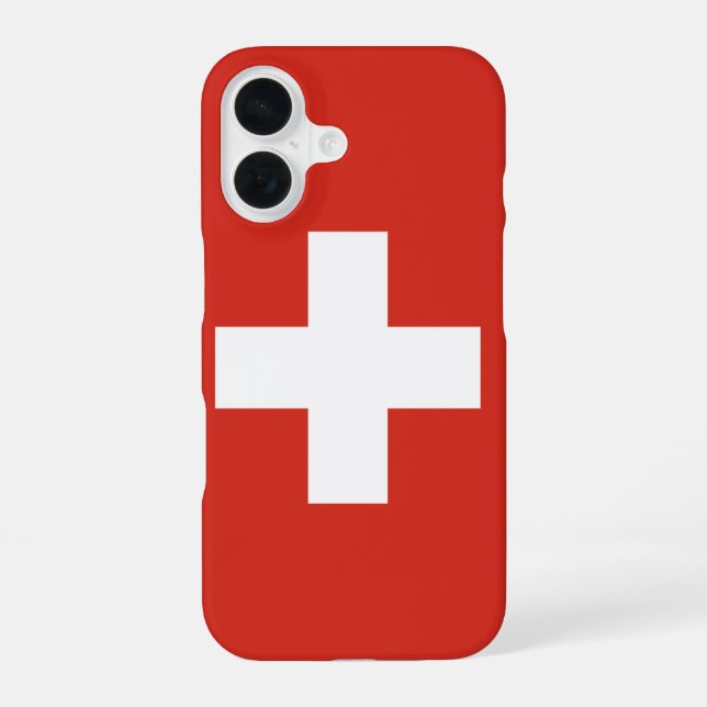 Coque iPhone 16 Suisse (Verso)