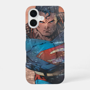 Coque iPhone 16 Superman - Rouge