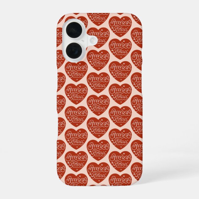Coque iPhone 16 Sweet Kiss (Verso)