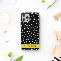 Taches de dalmatien, Points, Noir et Blanc, Votre