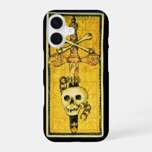 COQUE iPhone 16 TAROTS DE LA RENAISSANCE ANTIQUE / AS D'ÉPÉE