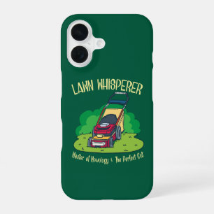 Coque iPhone 16 Tondeuse à gazon Lawn Whisperer Jardin Jardinage