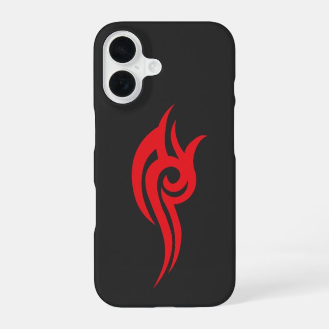 Coque iPhone 16 Traditional Tattoo Art Inspired Design (Verso)