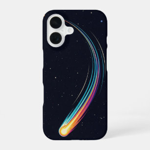 Coque iPhone 16 Traînée de comète rétro