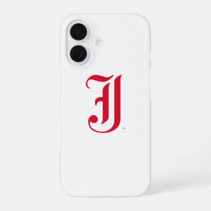 Coque iPhone 16 Université d'État de Jacksonville Classique Lettre