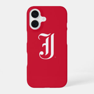Coque iPhone 16 Université d'État de Jacksonville Classique Lettre