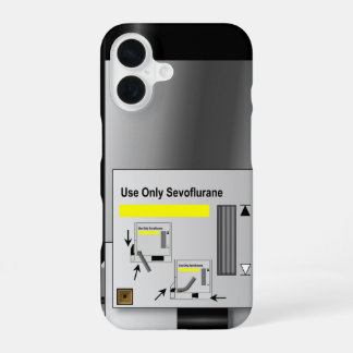 Coque iPhone 16 Vaporisateur d'anesthésie au Sévoflurane