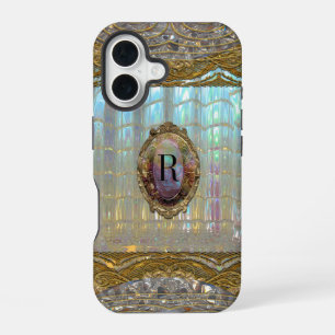 Coque iPhone 16 Veraspeece Sweet Baroque Monogramme