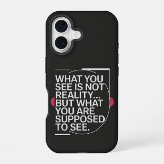 Coque iPhone 16 Vérité telle que conçue pour vous