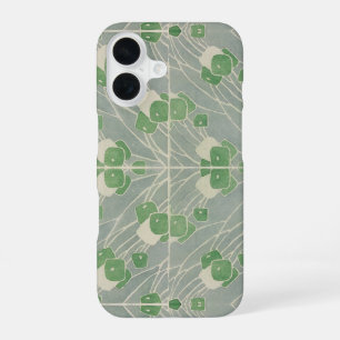 Coque iPhone 16 Vert Géométrique 1915 Hannah Borger Overbeck