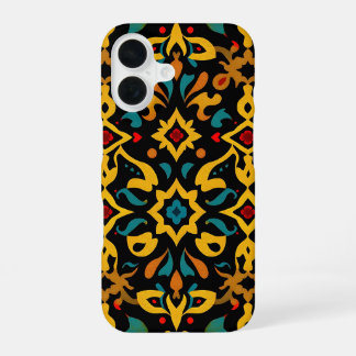 Coque iPhone 16 Vibrant Exotic Tile Phone Case