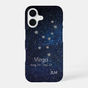 Coque iPhone 16 Vierge - Signe du zodiaque