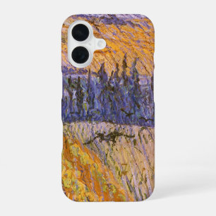 Coque iPhone 16 Vincent van Gogh - Paysage à Auvers sous la pluie