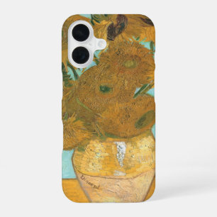 Coque iPhone 16 Vincent van Gogh - Vase avec douze tournesols