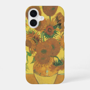 Coque iPhone 16 Vincent van Gogh - Vase avec quinze tournesols