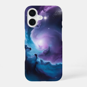 Coque iPhone 16 Vortex Galactique Vibrant Nebula Cosmique Téléphon