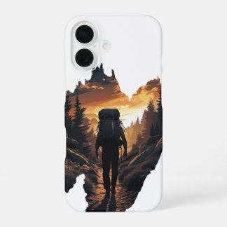 Coque iPhone 16 Wanderlust Horizon