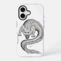 Wolfdragon design noir et blanc