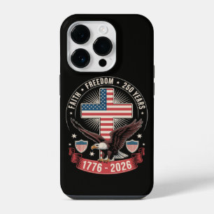 Coque Pour iPhone 14 Plus 250e anniversaire USA Foi Liberté 4 juillet