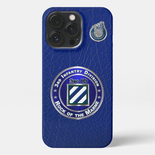 Coque iPhone 3e division d'infanterie (Verso)