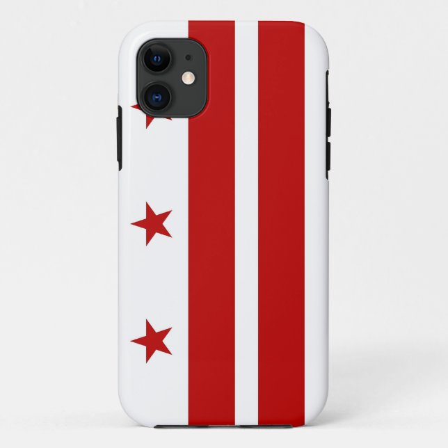 COQUE IPhone 5 avec drapeau de Washington DC (Dos)