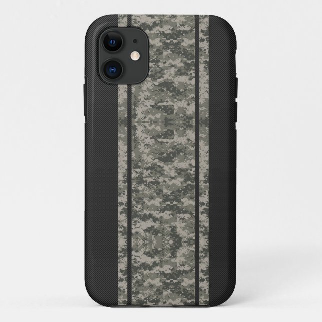 Coque iPhone 5 Fibre de Camo et de Carbon (Dos)