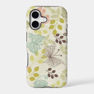 coque iphone 5 papillons doodle