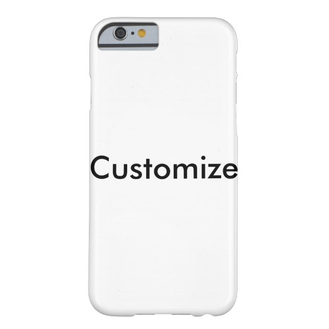 Coque iPhone 6 Barely There Coque d'impression graphique personnalisé iPod 6 (Dos)