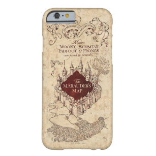 Coque iPhone 6 Barely There Harry Potter Spell   Carte de Marauder