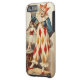 Coque iPhone 6 Tough Clown de cirque vintage coloré (Dos/Gauche)